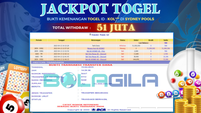 bukti jp bolagila #83