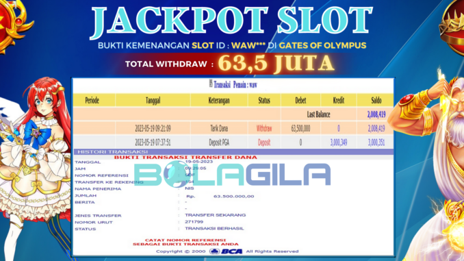 bukti jp bolagila #191