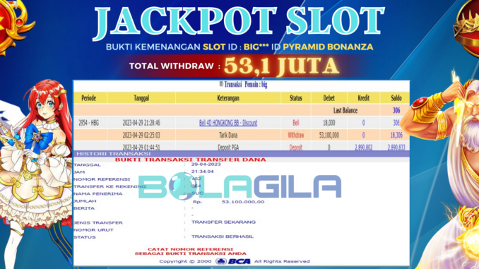 bukti jp bolagila #134