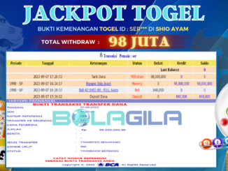 bukti jp bolagila #436