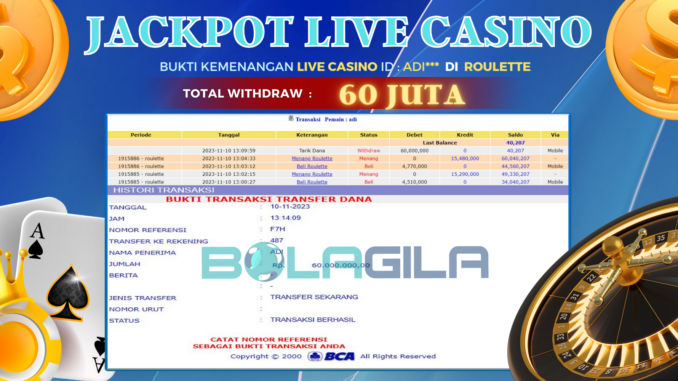 bukti jp bolagila #541