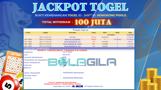 bukti jp bolagila #564