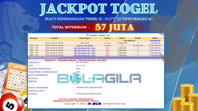 bukti jp bolagila #567