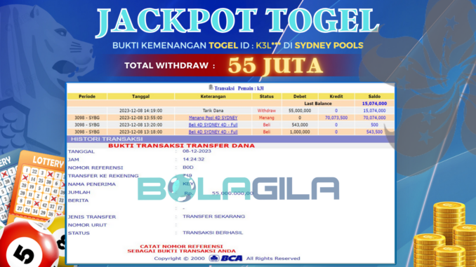 bukti jp bolagila #575